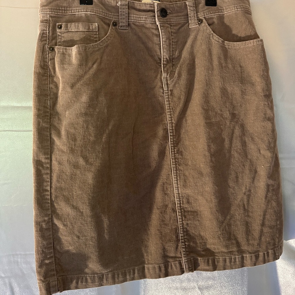 G.H. Bass & Co. Brown Pencil Skirt